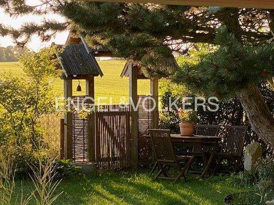 Garten mit Feng Shui Ausrichtung