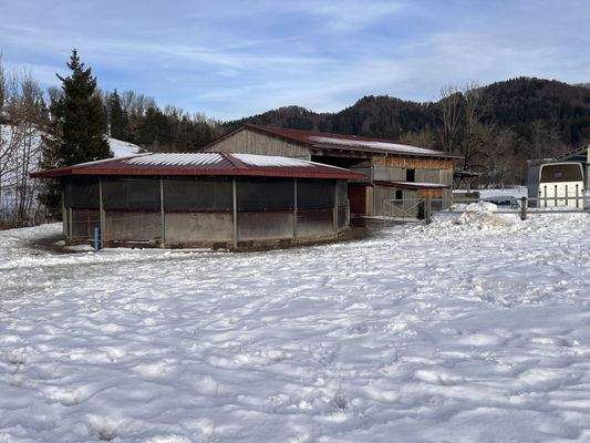 Führmaschine überdacht