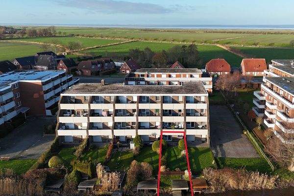 Luftaufnahme Nordsee Hintergrund