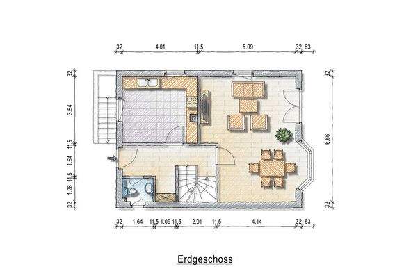 Grundriss Erdgeschoss