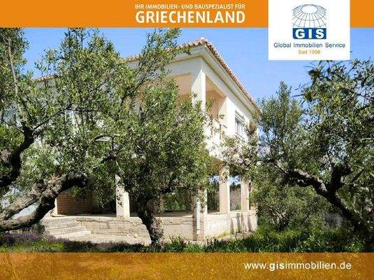 charmante Baumlandschaft