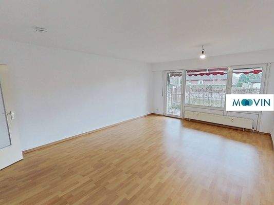 Ansicht II: Wohn- und Esszimmer