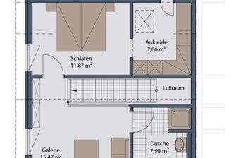 Grundriss Dachgeschoss