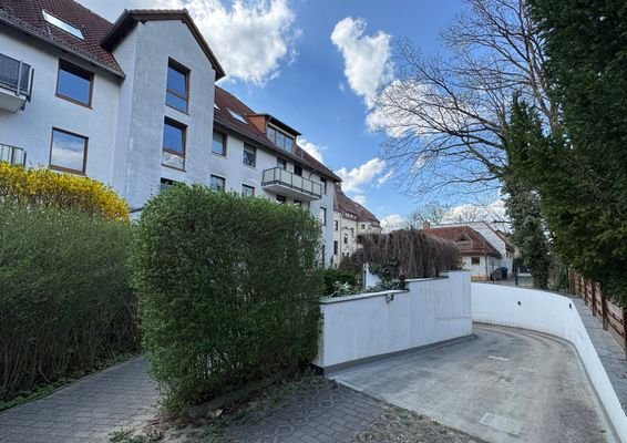 Zufahrt zur Tiefgarage