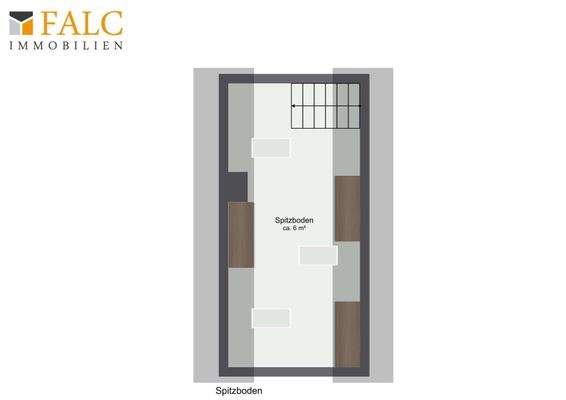 Grundriss Spitzboden