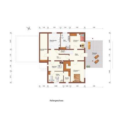 Hochw. 1FH, UG Grundriss