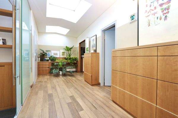 in die Betreiberwohnung!