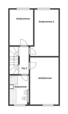 Grundriss Skizze 1.OG