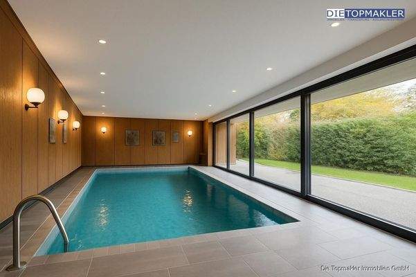 Pool im Untergeschoss