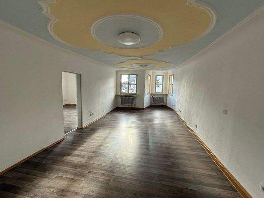 Wohnzimmer mit Erker