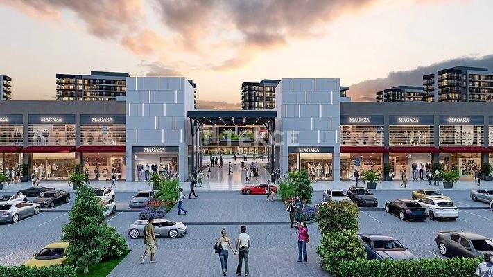 1-Bedroom Apartments in a Mall-Concept Complex in Ankara