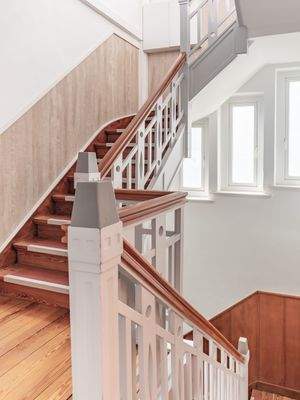 Treppe ins 2. Obergeschoss