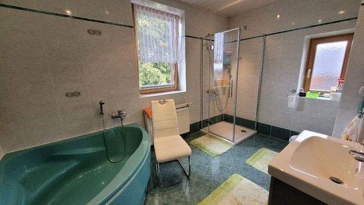 Badezimmer EG mit neuer Dusche