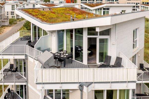 Das Flügeldach sorgt für noch mehr Licht