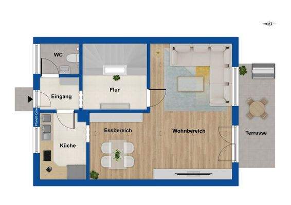 Grundriss Erdgeschoss