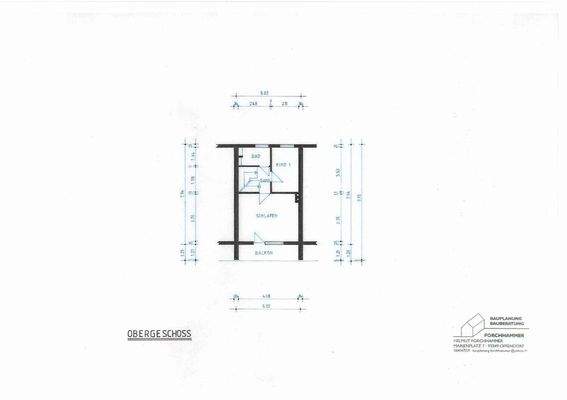 Grundriss Obergeschoss
