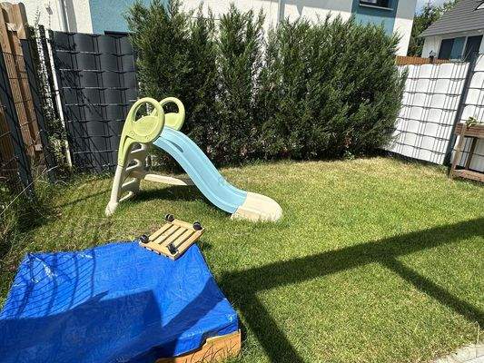 Garten direkt am Haus