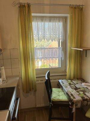 Küche bewohnter Zustand