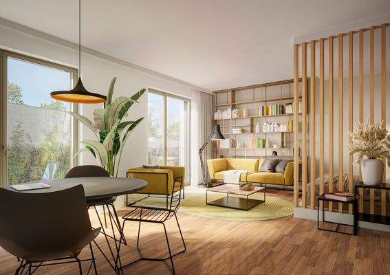 Wohnzimmer Visualisierung