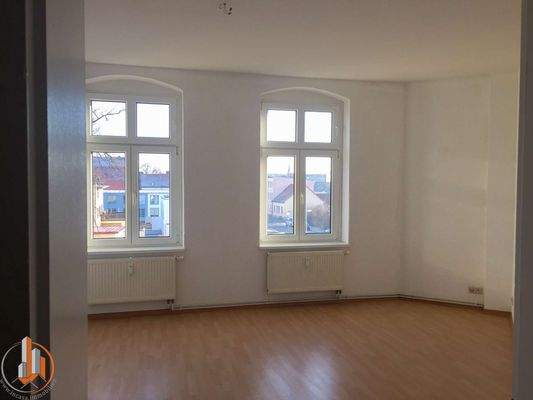 Wohnzimmer vor Einzug der aktuellen Mieter