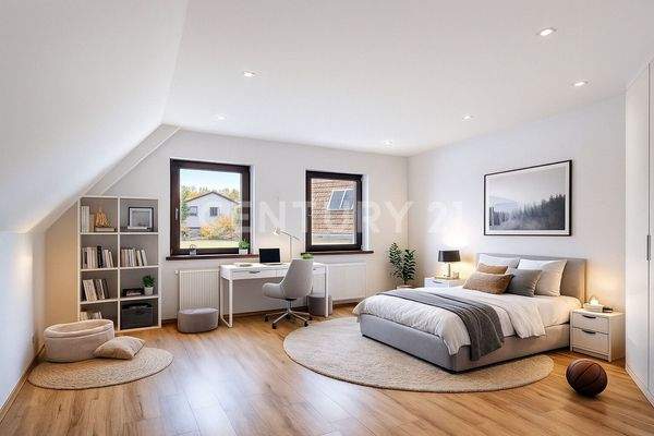 Visualisierung: Stilvoll eingerichtetes Kinderzimmer