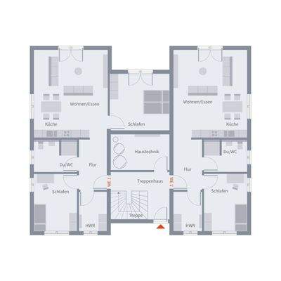 Grundriss Erdgeschoss