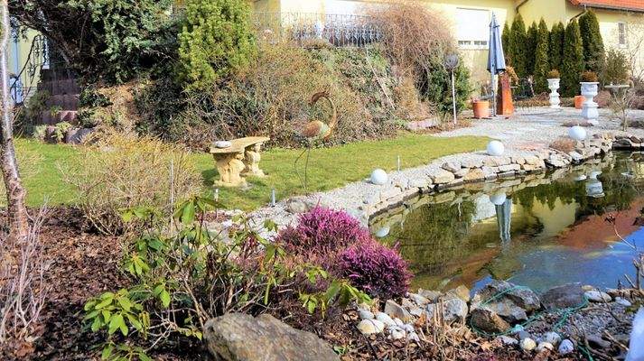 Der frühere Schwimmteich