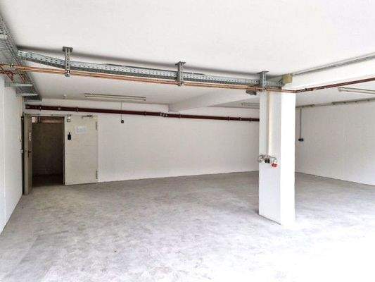 Blick in die Werkstatt im UG