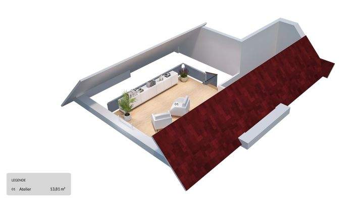 Wohnung 10 - Atelier