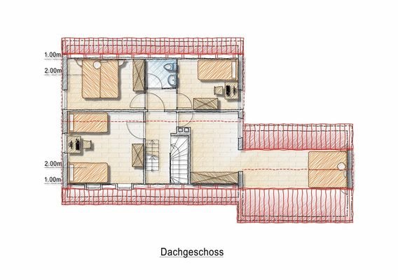 Grundriss 1. Obergeschoss
