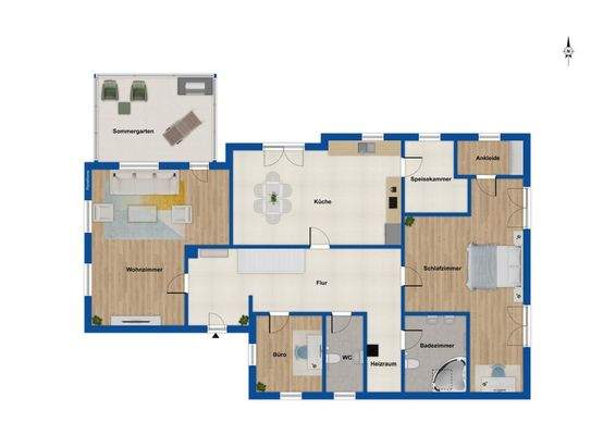 Grundriss Erdgeschoss