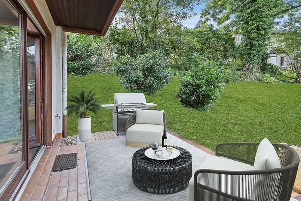 Terrasse illustriert