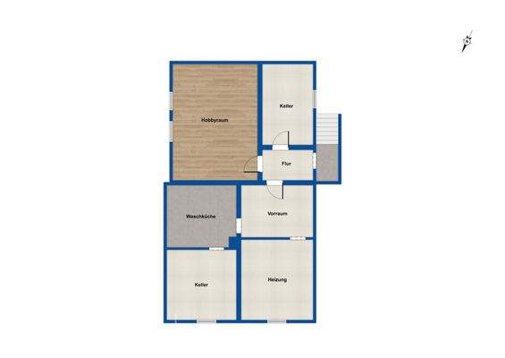 Grundriss Kellergeschoss