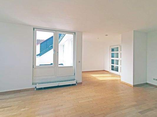 Blick auf die Terrasse