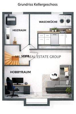 Grundriss Kellergeschoss 