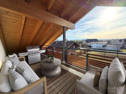 Visualisierung - Dachterrasse