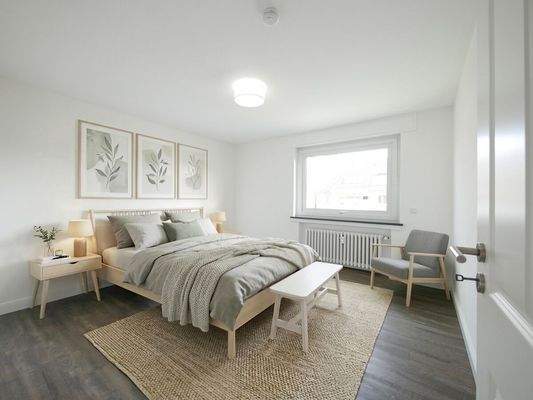 Einrichtungsbeispiel Schlafzimmer