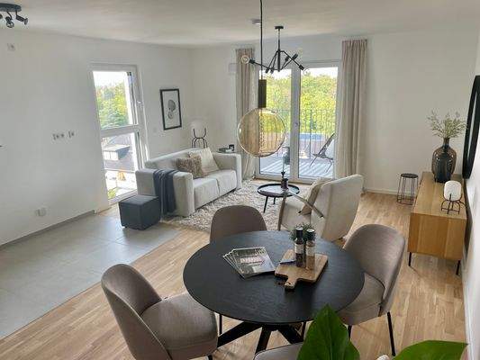 Lichtdurchflutete Neubauwohnung