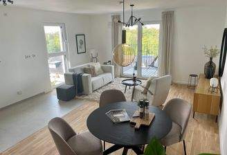 Lichtdurchflutete Neubauwohnung