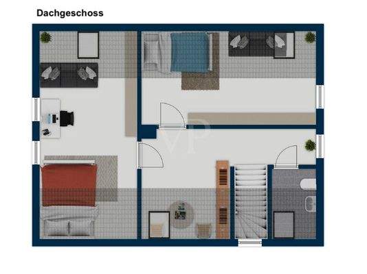 Grundriss Dachgeschoss