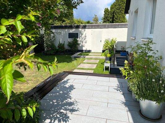 Seitenansicht - Garage