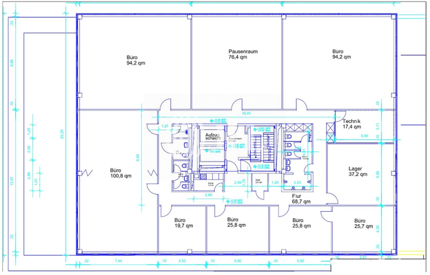 Grundriss 3. Obergeschoss