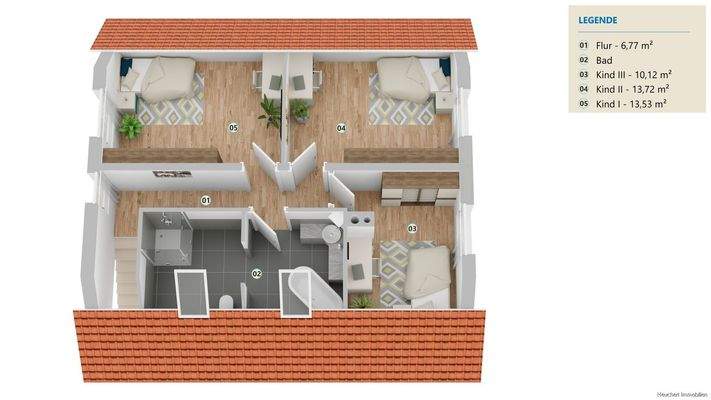 Grundriss Dachgeschoss