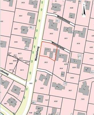 Auszug aus der Flurkarte