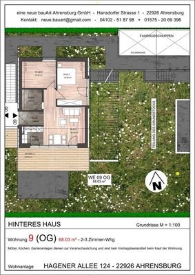 Grundriss WE 09 - 1.OG