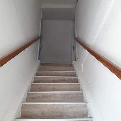 Nun aber ins Obergeschoss!