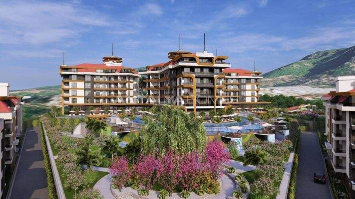 Well-Located Apartments with Unique Views in Alanya Kestel