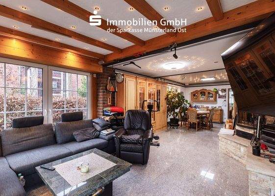 Wohn- und Essbereich im Erdgeschoss 