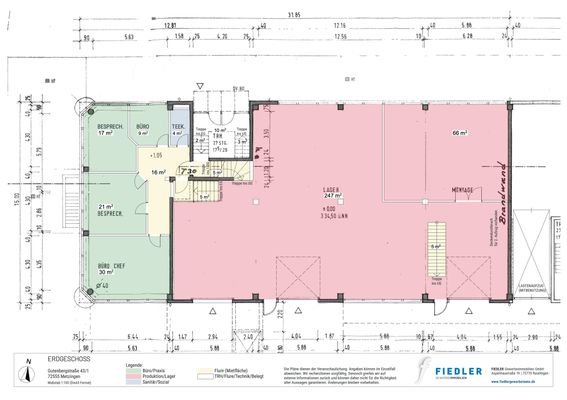 Plan Lager/Produktion (EG)