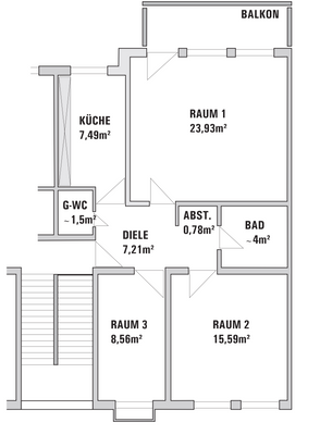 Plan Wohnung